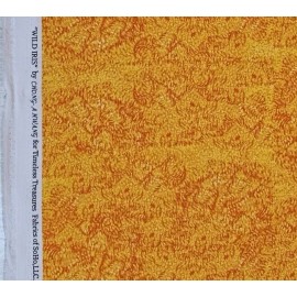 Timeless Treasures HWANG Orange Cotton Fabric TIMELESS TREASURES Wild Iris BY THE YARD BTY