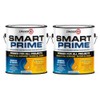 Zinsser 249729-2PK Smart Prime Water-Base Universal Primer, Gallon, White, 2