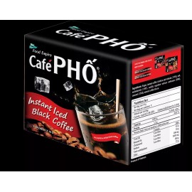 Cafe Pho Instant Iced Black Coffee 9 Sachets x 16g~8/26/2025