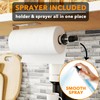 SpaceAid SprayNeat Paper Towel Holder with Spray Bottle, Under Cabinet