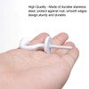 sourcing map 2pcs Curtain Tieback Hooks, Stainless Steel Tassel Curtain