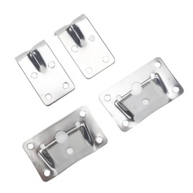 Stainless Removable Brackets Replacement for RV Yacht Ship, Removable Stainless Steel 1 Pair Desktop Removable Table Bracket