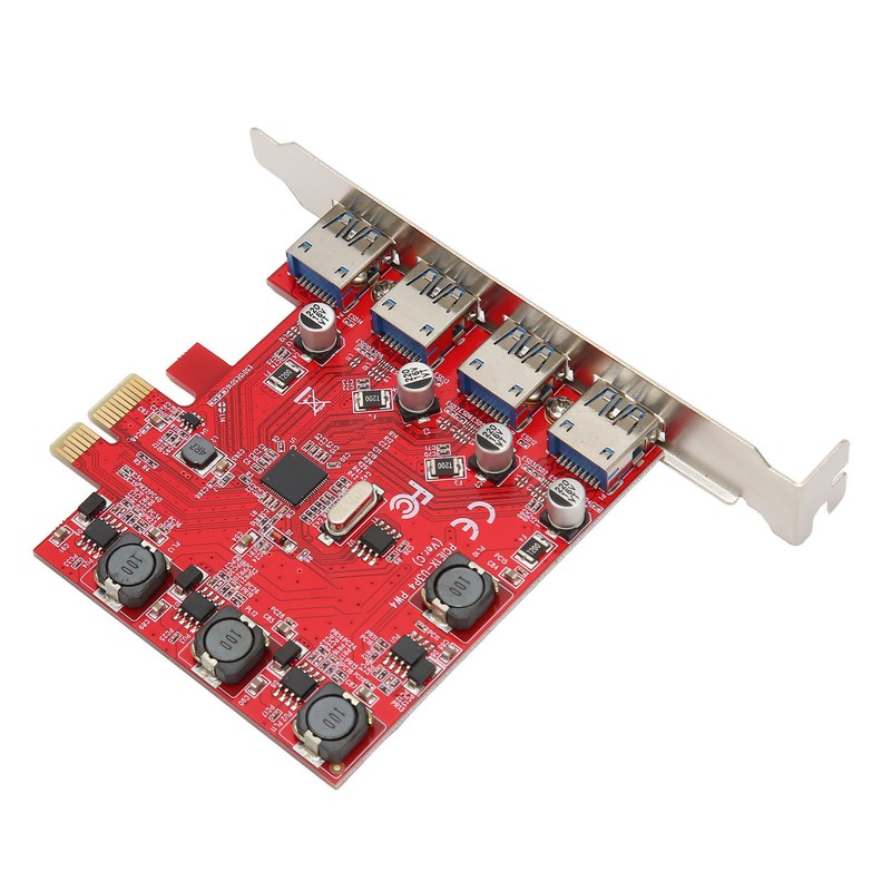 4 Ports 5Gbps USB 3.0 PCI Express Expansion Card for