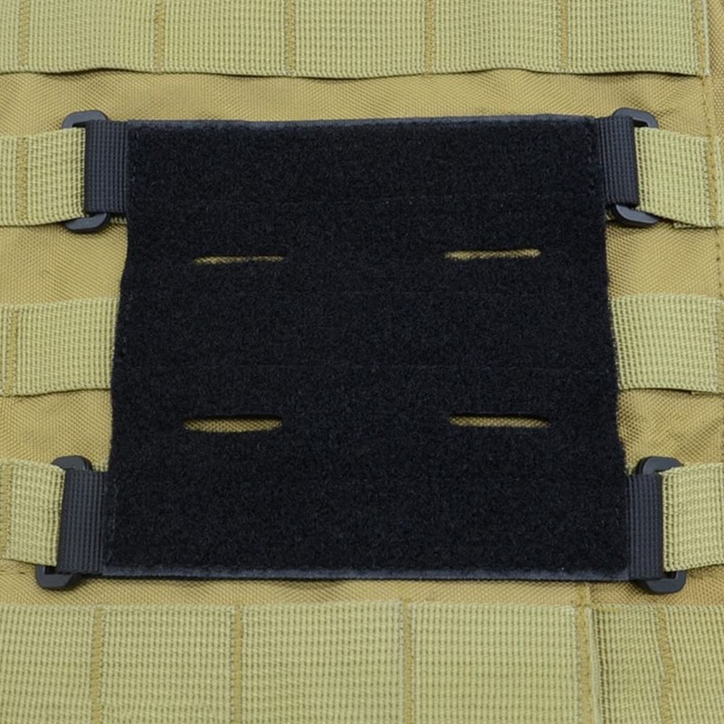 MiOYOOW 3PCS Molle Patch Panel, Tactical Patches Molle Attachment with