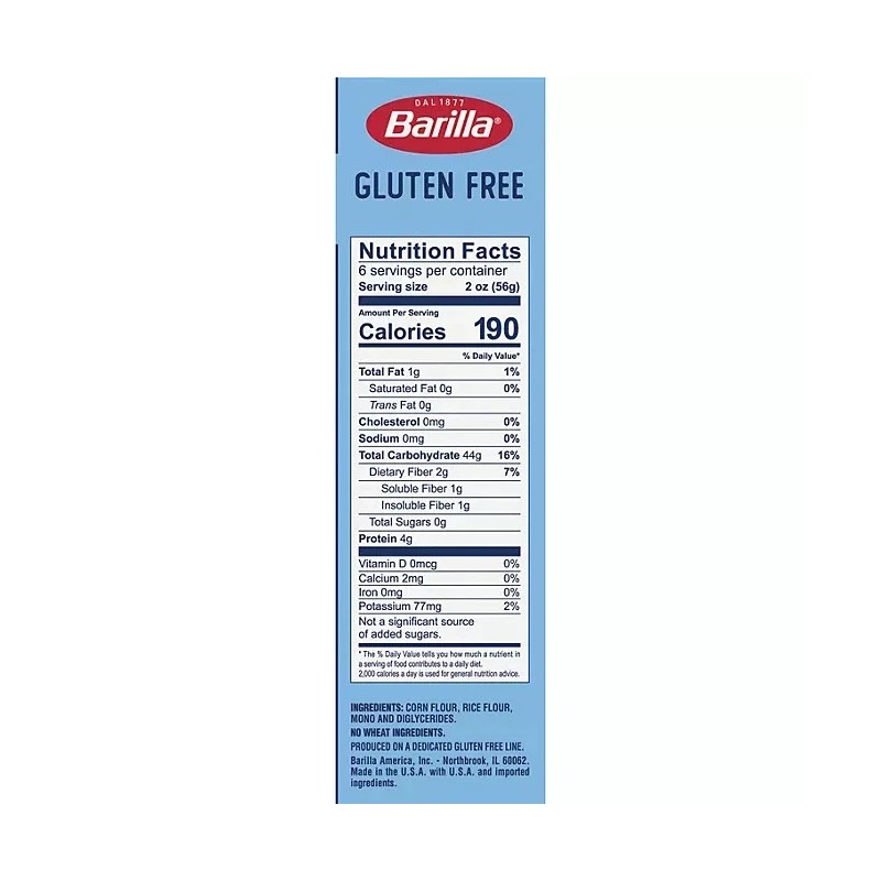 Barilla Gluten-Free Pasta, Variety Pack 12 oz., 4 pk. FREE