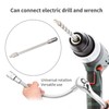 Carkio Flexible Socket Extension Bar Set, Socket Extension Cables 1/4"