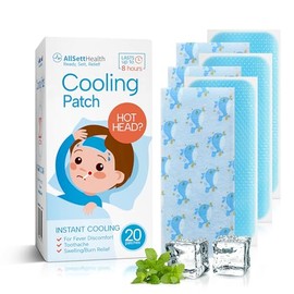 Paquete de 20 parches de refrigeración para niños