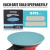 150mm Sanding Discs P5000 Fine Finishing Foam Discs, 15PCS Hook