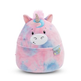 NICI CHILL-NICI Unicorn Cuddly Toy 30 cm - Fluffy Stuffed Toy Made of Marshmallow Texture Material for Cuddling, Playing and Loving, Ideal Cuddly Cushion - 61403