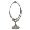 MakeUp Mirror EuropeanStyle Metal Retro DoubleSided Mirror for Bathroom Bedroom
