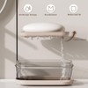 Soap Box, Soap Dishes with Draining Rack, Soap Box, Waterproof,