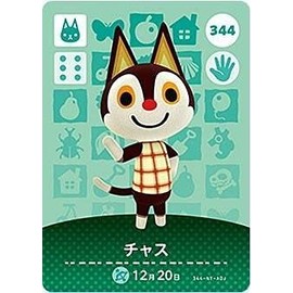 Animal Crossing Amiibo Card Vol. 4 [344] Chass
