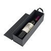 RYDDOY Wine Gift Box, 12.8x3.7x3.7 Inches Black Wine Bottle Boxes