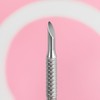 STALEKS PRO Expert 90/4.2 Inclined Cuticle Pusher + Curved Cleanser