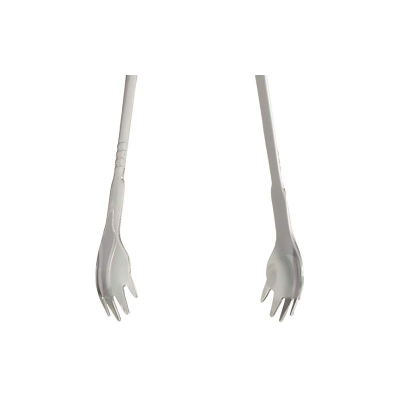 Endoshoji PAI14002 Commercial Ice Tongs, Medium, 18-0 Stainless Steel, Made