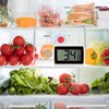 Fridge Thermometer, 2 Pack Digital LCD Display Refrigerator Thermometer Readable