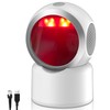2D QR Barcode Scanner Omnidirectional Hands-Free USB Automatic Barcode Reader