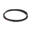 sourcing map O-2500 V-belt drive belt, 2500 mm, rubber for