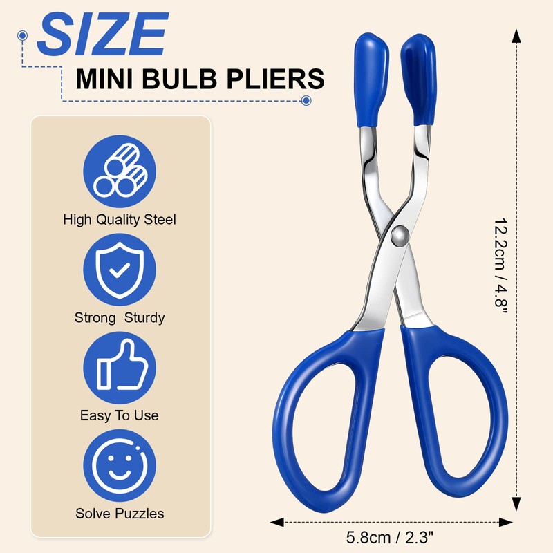 Mini Light Bulb Removal Tool Halogen Bulb Pliers, Car Dashboard