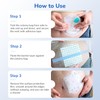 50 Pcs Waterproof Ostomy Bag Shower Cover 10x10cm, Stoma Bath
