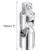 TOP-VIGOR 1/2 Inch Drive Deep Impact Universal Joint Socket, Cr-V
