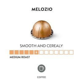 Nespresso Capsules Vertuo, Melozio, Medium Roast Coffee, 10 Count (Pack of 3) Coffee Pods, Brews 7.8oz.