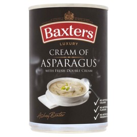 Baxters Luxury Cream of Asparagus Soup (400g) - Pack of 2