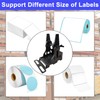 LENVII Label Holder Rewinder, External Rolls Label Holder for Large