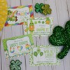Lucky Leprechauns & Gnomes St. Patrick's Day Blank Postcards To