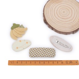 BIANHUAN Hair Pin, Fashionable, Patching Pin, Baby Hair Clip, Clip, Bangs, Hair Accessories, Kids, Girls, Cute, Hair Ornament, Hair Clip, 8-piece Set, Hair Cloth, Kid's Cute, Baby Clip, Handmade for