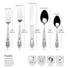 Towle Everyday Pueblo 20-Piece Stainless Steel Flatware Set, Service for