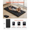 Japanese Tatami Mat Twin Size Foldable Futon Mattress with Fastener