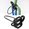 Outdoor Rappel ATC Guide Belaying Device Descender for Rock Climbing