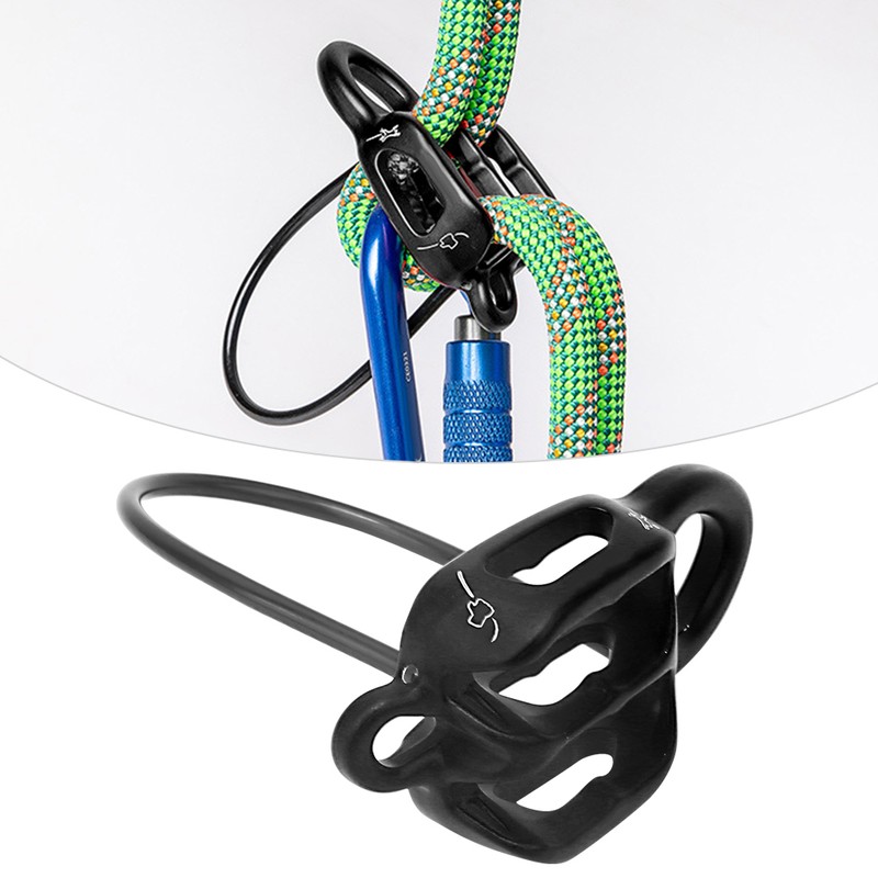 Outdoor Rappel ATC Guide Belaying Device Descender for Rock Climbing