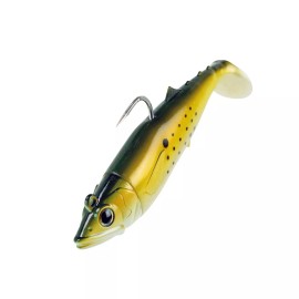 FishLab Mack Attack Soft Shad 6.5" 5.5oz Bunker Pogy Menhaden
