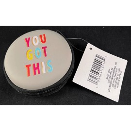 Greenbrier International Tech Case - Earbuds Case - Hard Sides - Zipper - Cord Storage - You Got This