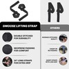 Lifting Straps for Weight Lifting, Crossfit, Bodybuilding, Powerlifting and deadlifting.