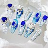 Press on Nails Fake Nails Handmade Luxury Acrylic Material Medium