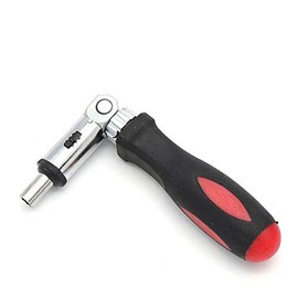 tooloflife Ratchet Screwdriver 180° Rotating Ratchet Screwdriver Adjustable Hand Tools Practical Home Improvement