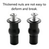 Toilet Seat Hinge Fixings Top Fix Nuts Screws Quick Release