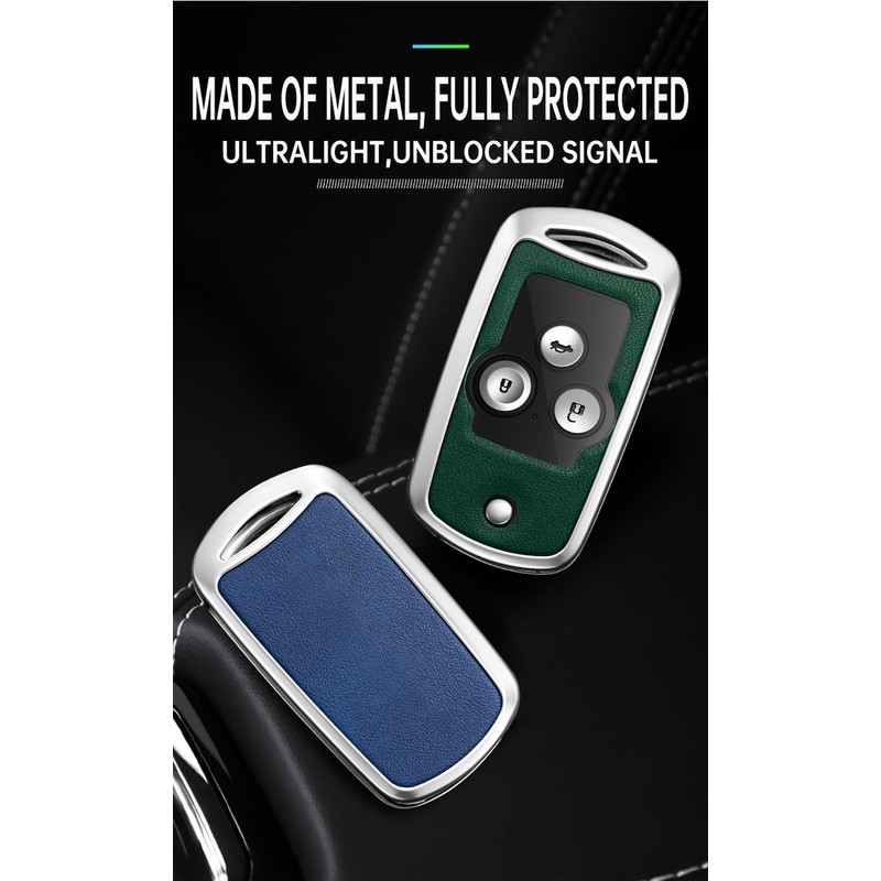 ontto Flip Folding Key Fob Cover Fit for Honda Accord