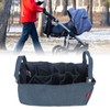 Baby Stroller Storage Bag Large Capacity Multi Compartments Baby Stroller