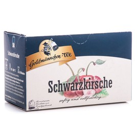 Goldmännchen Tee Black Cherry, 20 Tea Bags, Pack of 3 (3 x 55 g)
