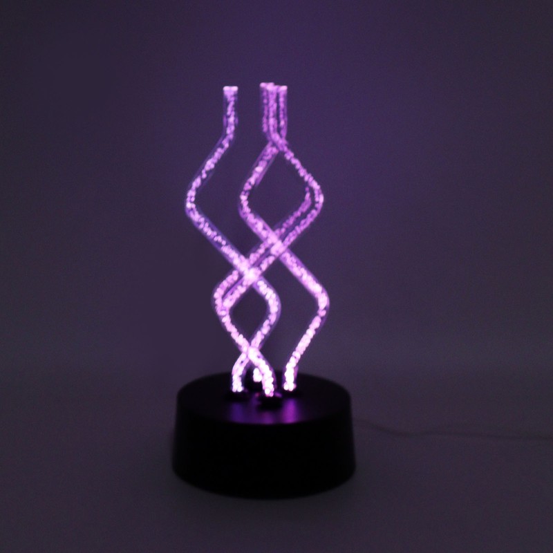 Bubble Color Changing LED Table Lamp Dancing Rotary Stick Lamp