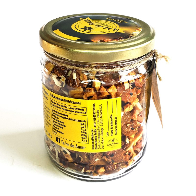 TE HE DE AMAR Tisana Frutal/HAPPY/Piña - Coco (160 g)