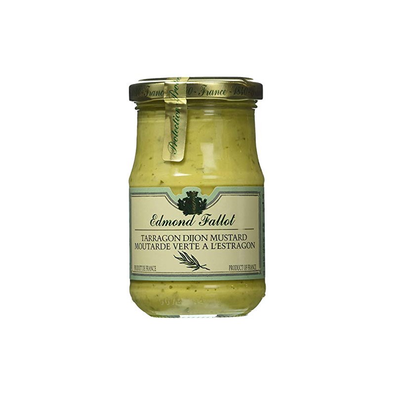 Edmond Fallot Dijon Mustard with Tarragon (7 ounce)