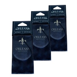 Orleans Home Fragrances 3 pack Auto Fragrances - Paris Scent, Black and Gold