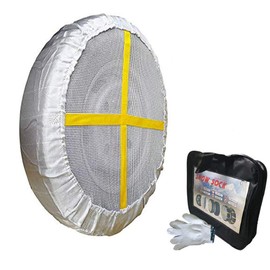 Sunpercy Snowsock KA71 Cloth Tire Chains, Non-Metallic Type, For 2 Driving Wheels