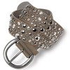 Caspar GU248 Women's Wide Belt Waist Belt with Rivets and