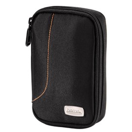 Hama | Black Bird | HDD Case, 2.5" | Travel Case for 2.5 inch Hard Drives and SSD, Integrated Cable Compartment, Inner Dimensions: 9 x 15 x 3 cm | Black